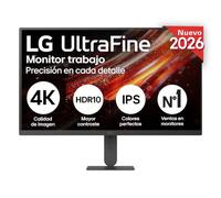 LG 27U710B-B - Monitor Ultrafine 27'', UHD (3840 x 2160), IPS, Altura Ajustable, Inclinación (Eje Horizontal) / Altura, DCI-P3 90%, HDMI 2.0, DP 1.4, Negro