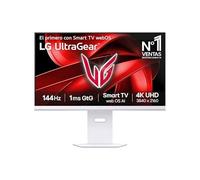 Monitor gaming LG UltraGear 32'', 4K UHD, 144 Hz, 1ms, Smart TV webOS 24 - 32G810SA-W
