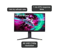 LG 32GR93U-B pantalla para PC 80 cm (31.5") 3840 x 2160 Pixeles 4K Ultra HD LCD Negro
