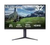 LG 32GS85Q-B Monitor PC 80 cm [31.5] 2560 x 1440 Pixel Quad HD Nero (LG UltraGear 32GS85Q-B - LED monitor - gaming - 32 [31.5 viewable] - 2560 x 1440 QHD @ 180 Hz - Nano IPS - 350 cd/m? - 1000:1 - HD