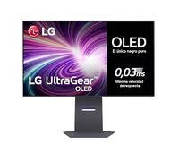LG 32GS95UE-B.AEU - Monitor Ultragear OLED, 32", (3840x2160), 16:9, 1200000:1, 240 Hz, 0,03ms, G-Sync, FreeSync Premium Pro, Antideslumbrante, Curvatura Óptima, Tecnología MLA+, Negro