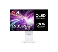 LG 32GS95UV-W - Monitor Ultragear OLED Gaming, 31.5'', 4K UHD, 240 Hz, 0,03ms, G-Sync Compatible y FreeSync Premium Pro, HDR10, DCI-P3 98,5%, Blanco
