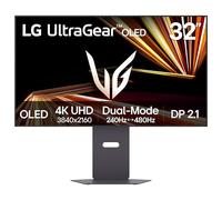 LG 32GX870A-B Monitor de Juego OLED Ultragear 4K UHD (3840 x 2160) de 32", Doble Modo, 240Hz, 0,03 ms, NVIDIA, AMD FreeSync Premium Pro, VESA DisplayHDR True Black 400, USB Type-C, DP2.1, Negro