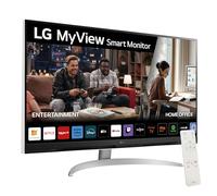 LG 32SQ700S-W - Smart Monitor, 32", Pantalla VA, 3840x2160, VA, (16:9), webOS22, 250 nits, con Mando, Sin Cámara, Inclinación Ajustable, Blanco