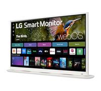 LG 32SR70U-W Monitor inteligente 4K UHD de 32 pulgadas con visualización IPS WebOS 23 altavoces USB tipo C x2 HDR 10 AirPlay 2 visualización compartida Bluetooth remoto - Blanco