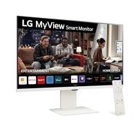 LG 32SR83U-W - Smart Monitor MyView, 32", Pantalla IPS, 3840x2160, IPS, (16:9), webOS23, 300 nits, con Mando, Sin Cámara, Inclinación Ajustable, Blanco