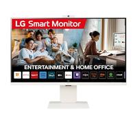 LG 32SR85U-W - Smart Monitor MyView, 32", Pantalla IPS, 3840x2160, IPS, (16:9), webOS23, 400 nits, Sin Mando, con Cámara, Inclinación Ajustable, Blanco