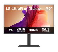 LG Monitor UltraFine 32U720A-B - 4K UHD VA 32 pulgadas, 60Hz, 5ms GtG, HDR10, pantalla para el hogar/oficina, características de cuidado de los ojos, altavoces integrados, HDMI, DisplayPort, USB-C con