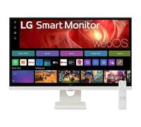 LG 32U721SA-W.AEU Smart Monitor - 4K UHD, webOS, Apple Airplay 2 integrierter Mediaplayer, Screen Share, Bluetooth, PD-Out 65W [Energieklasse F] (32U721SA-W.AEU)