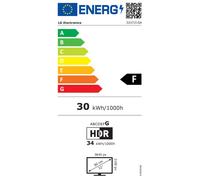 LG 32U721SA-W.AEU Smart Monitor - 4K UHD, webOS, Apple Airplay 2 integrierter Mediaplayer, Screen Share, Bluetooth, PD-Out 65W [Energieklasse F] (32U721SA-W.AEU)
