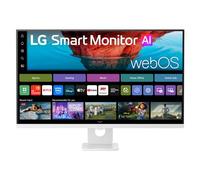 LG 32U721SB-WA - Smart Monitor, 32", VA, 4K, UHD, 3840x2160, 16:9, webOS26, 250nits, 5ms, HDR10, USB-C, Mando Incluido, Inclinación Ajustable, Blanco