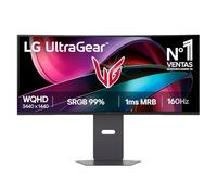 Monitor gaming ultraparonámico curvo lg ultragear 34g600a-b 34'/ wqhd/ multimedia/ 5ms/ 160hz/ va/ regulable en altura/ negro