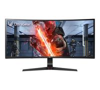 LG 34GL750-B 34 pulgadas 21: 9 Ultragear curvo Wfhd (2560 X 1080) IPS 144Hz G-SYNC Compatible Gaming Monitor,Negro