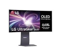 LG 34GS95QE-B - Monitor Gaming Ultragear Curvo, 34", OLED WQHD (3440 x 1440), Curvatura 800R, 240 Hz, 0.03 ms, AMD FreeSync Premium Pro, Acabado Anti-Glare, Negro