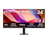 LG 34U511A-B Monitor PC 86,4 cm [34] 2560 x 1080 Pixel WFHD LED Nero (LG UltraWide 34U511A-B - LED monitor - 34 - 2560 x 1080 UWFHD @ 100 Hz - IPS - 400 cd/m? - 1000:1 - DisplayHDR 400 - 1 ms - HDMI,