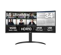 LG 34WR55QK-B pantalla para PC 86,4 cm (34") 3440 x 1440 Pixeles Wide Quad HD Negro