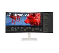 Monitor Profesional Ultrapanorámico Curvo LG 38BR85QC-W 38'/ WQHD+/ Multimedia/ Regulable en Altura/ Blanco
