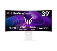 LG Ultragear™ 39GX90SA-W - Pantalla para PC Gaming de 39" - Pantalla OLED resolución QHD (3440 x 1440), 1 ms 240Hz, DisplayHDR™400 True Black, DCI-P3 98,5% (CIE1976), FreeSync Premium, G-Sync