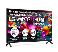 LG 43UA75006LA - TV 43", UHD 4K, WebOS 25, Ultimate IA, HDR10 Pro, Super Upscaling, Dolby Digital Plus, Google Assistant, Negro