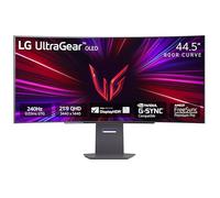 LG 45GS95QE Ultragear OLED Pantalla de juego curvada de 45 pulgadas WQHD 800R 240Hz 0,03 ms DisplayHDR True Black 400 AMD FreeSync Premium Pro NVIDIA G-Sync HDMI 2.1 DisplayPort inclinación/altura