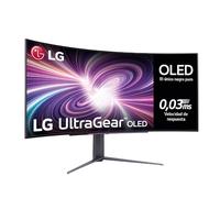 LG 45GS96QB-B - Monitor Ultragear, 45", Pantalla OLED, (3440x1440), 21:9, 240 Hz, 0,03 ms, G-Sync Compatible y FreeSync Premium Pro, Morado