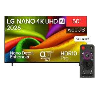 LG 50" NANO 4K UHD AI 50NU850B6LA LED 4K Ultra HD