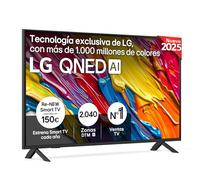 LG 50QNED84A6C - TV 50", QNED 4K, Smart TV, WebOS 25, Super Upscaling, Dolby Vision y Atmos, Alexa/Google Assistant, Negro
