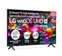 LG 50UA75006LA - TV 50", UHD 4K, WebOS 25, Ultimate IA, HDR10 Pro, Super Upscaling, Dolby Digital Plus, Google Assistant, Negro