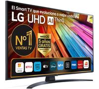 50 pulgadas Smart TV LG UHD AI UT81 4K 2024 - 50UT81006LA