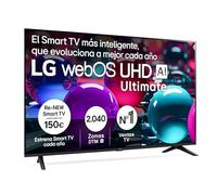 LG 65UA73006LA - TV 65", UHD 4K, WebOS 25, Ultimate IA, HDR10 Pro, Super Upscaling, Dolby Digital Plus, Google Assistant, Negro