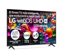 LG 65UA75006LA - TV 65", UHD 4K, WebOS 25, Ultimate IA, HDR10 Pro, Super Upscaling, Dolby Digital Plus, Google Assistant, Negro