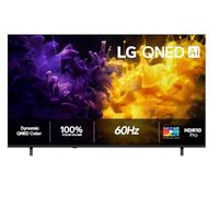 LG 75" QNED70B 4K Edge Mini TV LED - Procesador α7 AI, webOS, ALLM, VRR, HDR10, HLG, 60Hz, Bluetooth, soporte para el hogar inteligente