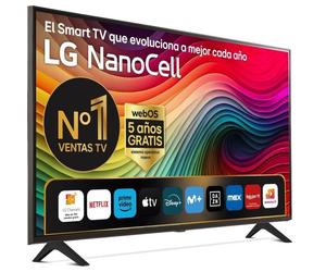 LG 75NANO82T6B 75" NanoCell UltraHD 4K SMART TV WebOS24 AI ThinQ