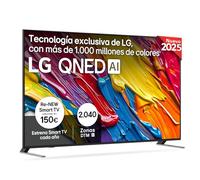 LG 75QNED84A6C - TV 75", 4K QNED EVO, Smart TV, WebOS 25, Procesador Potente e Inteligente, Super Upscaling, Dolby Dilgital Plus, Alexa/Google Assistant, Negro
