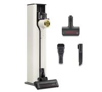 LG A9T-PRIME1C - Aspirador Escoba, All- In-One Kompressor 260W de succión, con Sistema de autovaciado, Sistema de compresión de Polvo, Beige