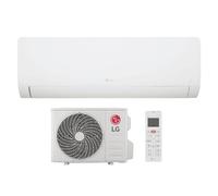 LG Aire Acondicionado Mono Split 24000 BTU Libero WZ24, Sistema de Climatización Inverter R32 Bomba de Calor WiFi, Blanco Mate