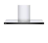 LG HCEZ3626S campana Encastrada Negro, Acero inoxidable A 600 m³/h