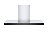 LG HCEZ3626S campana Encastrada Negro, Acero inoxidable A 600 m³/h