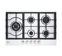 LG CBGZ3016S Acero inoxidable Integrado 75 cm Encimera de gas 5 zona(s)