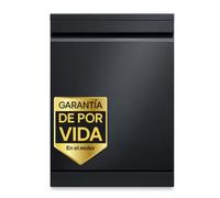 LG DF375HMS - Lavavajillas de 60 Cm con Tercera Bandeja 14 Cubiertos Clase A Acero Negro Mate