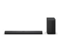 Barra de sonido con subwoofer - LG DS70TY.ADEULLK, Bluetooth, Subwoofer Inalámbrico, 400 W, Negro
