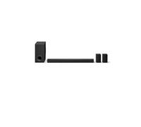 LG DS80TR 5.1.3 Dolby Atmos Barra de Sonido (580 W) con subwoofer inalámbrico y Altavoces Traseros (Wow Cast, HDMI, Bluetooth) [2024], Negro