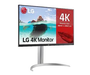 LG Electronics 27UP85NP-W 4K UHD 27" (68 cm), 3840 x 2160, 16:9, VESA DisplayHDR™ 400, AMD FreeSync™, IPS con DCI-P3 95%, 5 ms GtG - Blanco y Negro