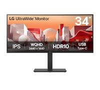 Lg Electronics Monitor Pc 86,4 Cm [34] 3440 X 1440 Pixel Ultrawide Quad Hd Lcd Nero (34ba75qE-B 34in Ips Curved Wqhd - [3440x1440] 21:9 5ms 1000:1 hd