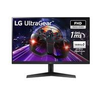 LG Electronics Ultragear 24GN60R-B - Pantalla para PC Gaming de 24 pulgadas - Pantalla IPS resolución FHD (1920 x 1080), 1 ms GtG 144Hz, HDR 10, sRGB 99%, AMD FreeSync Premium, inclinable