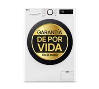 LG F2DR5S09A1W lavadora-secadora Independiente Carga frontal Blanco E