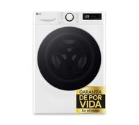 LG F4DR6010A1W lavadora-secadora Independiente Carga frontal Blanco D