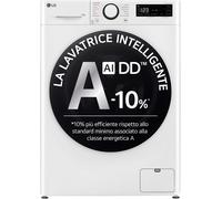 LG F4R5011TSWW lavadora 11 kg Ai Dd, clase A-10%, 1400 vueltas, turbowash, vapor