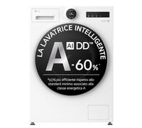 LG F4X9009TWCE Lavadora AI DD 9KG 1400 RPM WiFi 24 Programas CL.A-60% Frontal