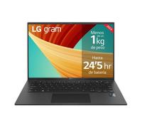 LG Gram 14Z90R-G.AP75B ordenador portatil Intel® Core™ i7 i7-1360P Portátil 35,6 cm (14") WUXGA 16 GB LPDDR5-SDRAM 512 GB SSD Wi-Fi 6 (802.11ax) Windows 11 Home Español Negro